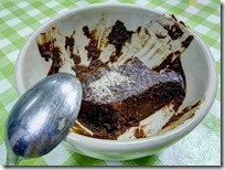 מוס שוקולד טבעוני בתהליך - גלבי