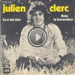 Julien Clerc - Ce n’est rien - YouTube
